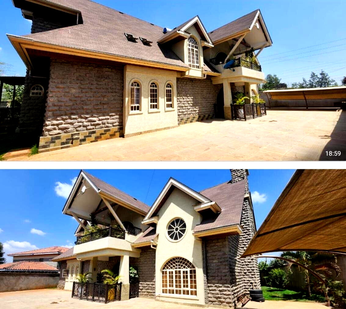 5BR All-Ensuite Townhouse with Perimeter Wall - Kitengela