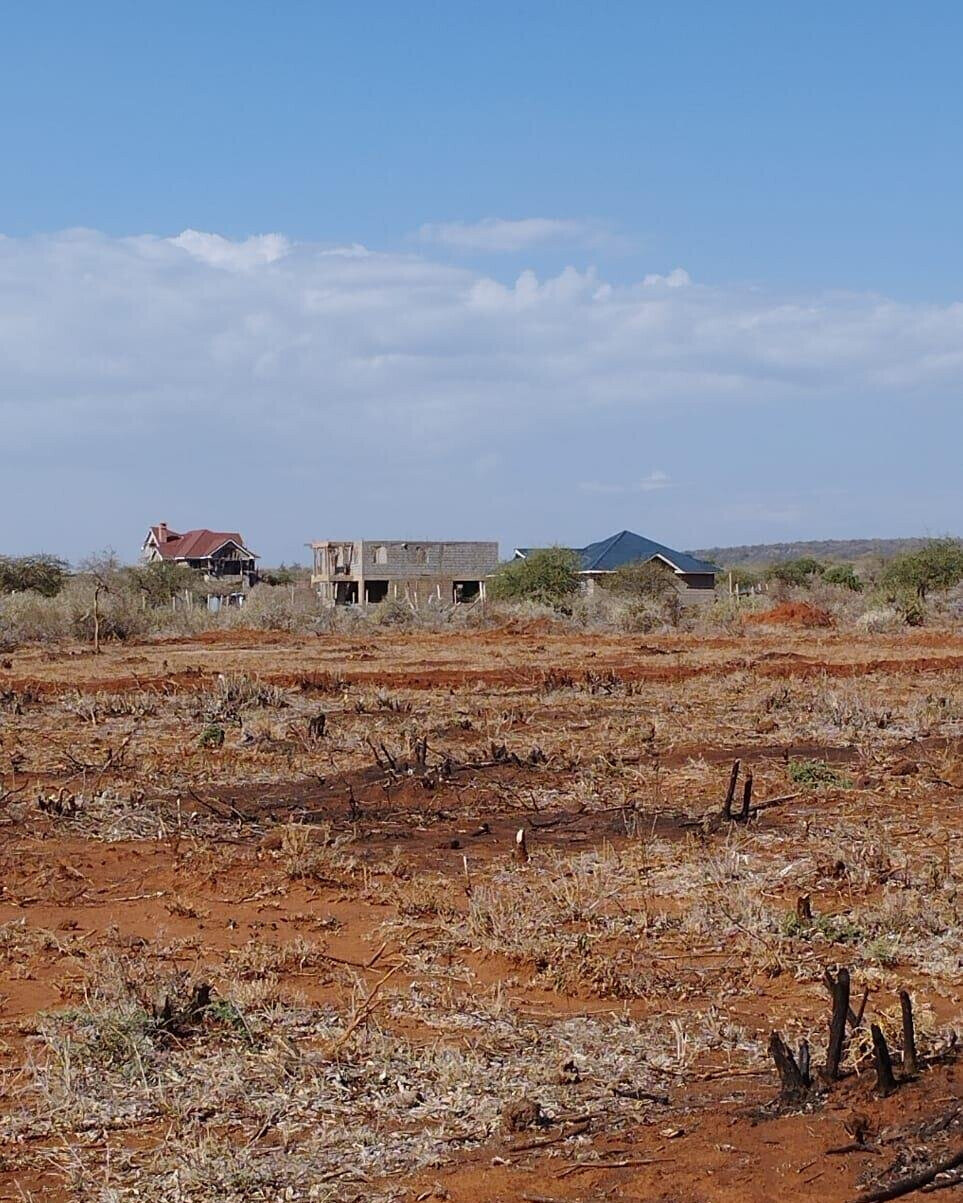1/8 Acre Plot with Garden - Kajiado