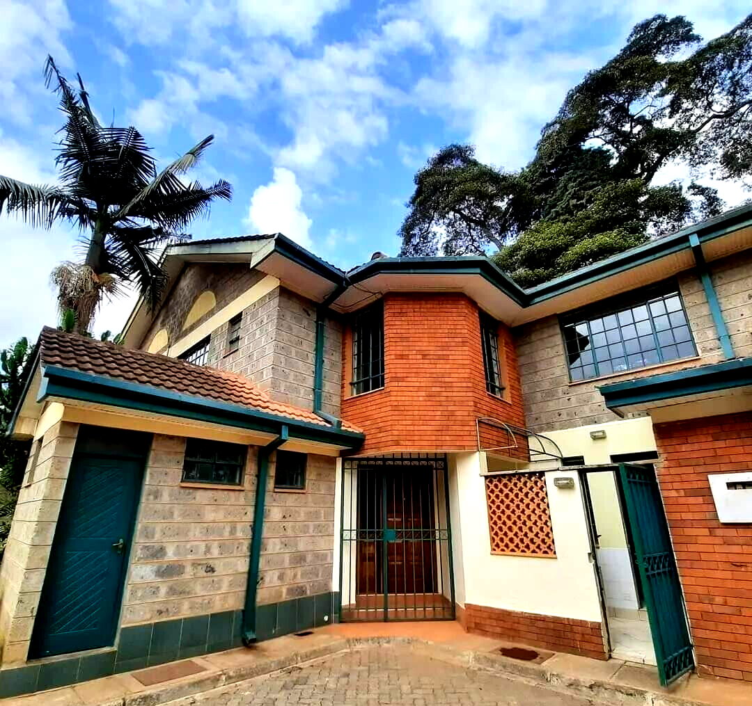 4-Bed Townhouse with Private Garden in Leafy Lavington