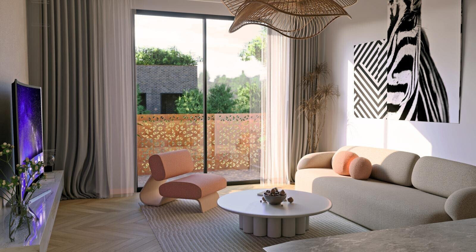 1BR Apartment Opposite Wildlife Sanctuary - Tatu City