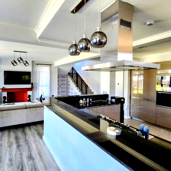 Furnished 4bdrm Townhouse / Terrace in Runda, Kiambu Road for rent