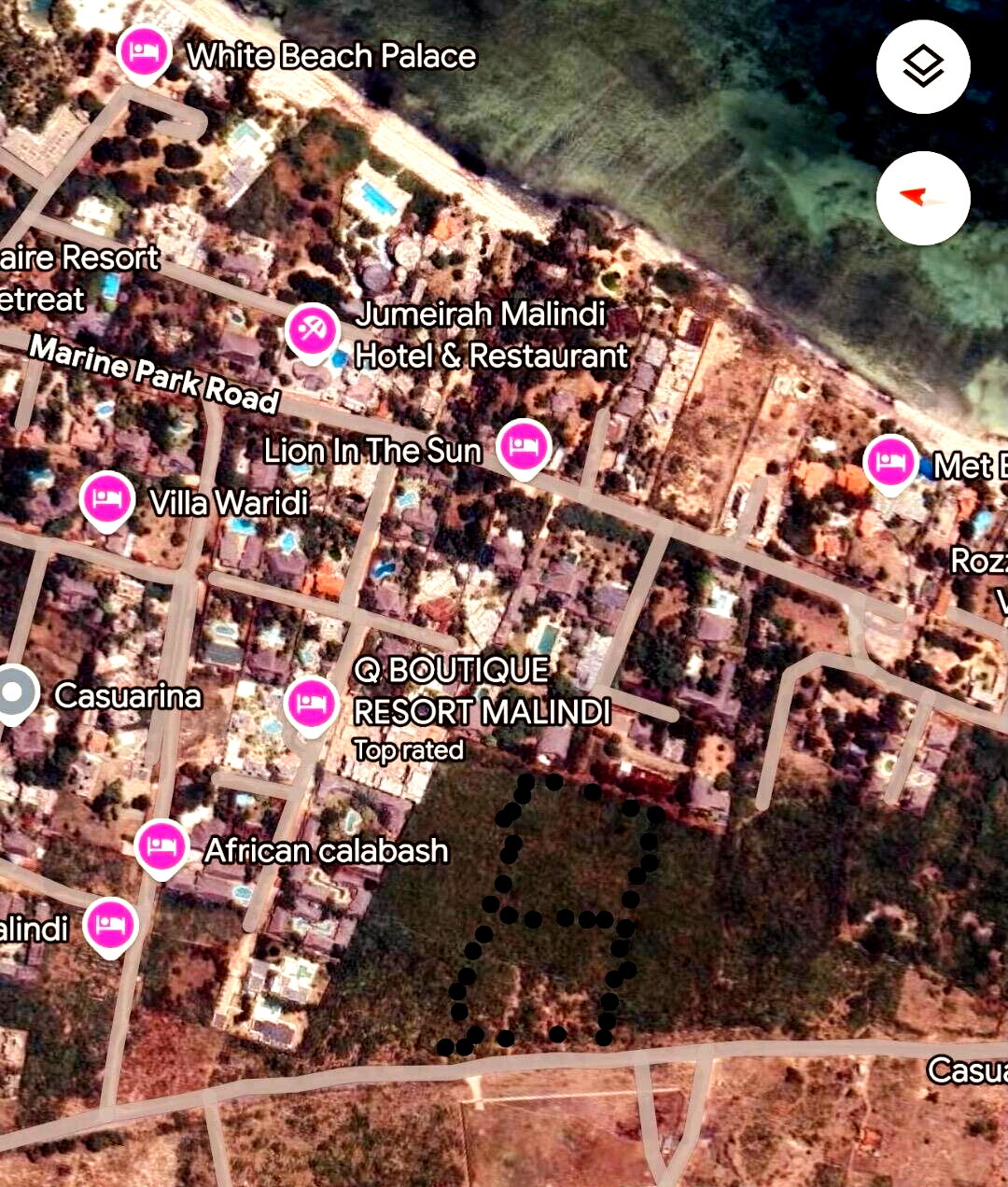 Half Acre Beach Plot at KSh 11.9M