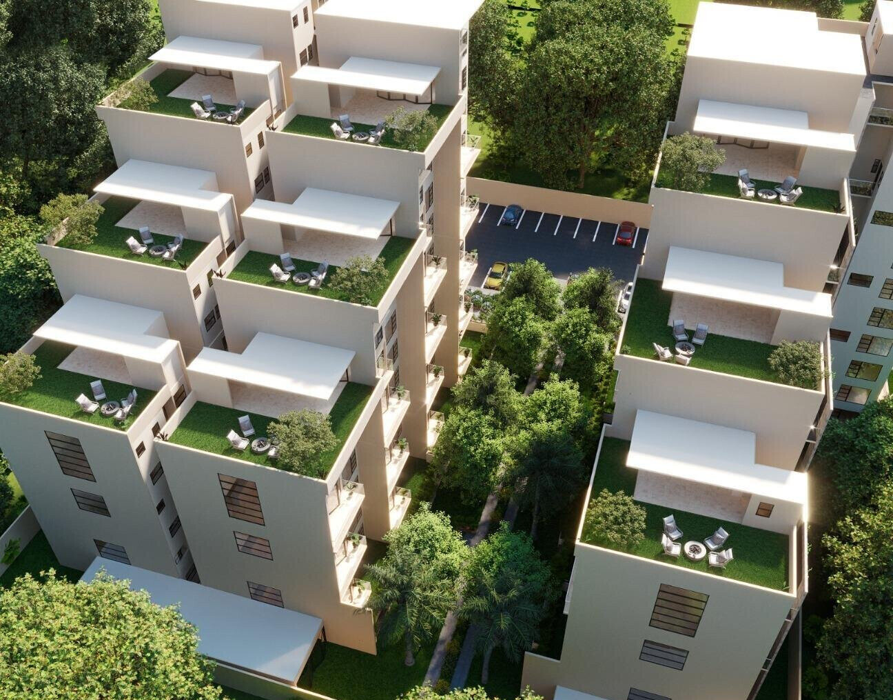 3BR Duplex with Double-Height Ceilings - Gigiri
