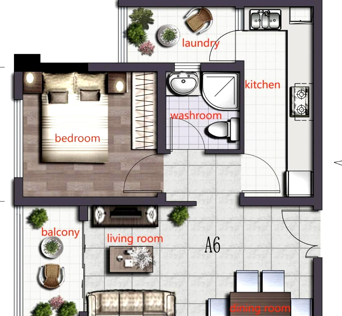 2BR with Rooftop Air Garden & Coffee Shop - Kilimani