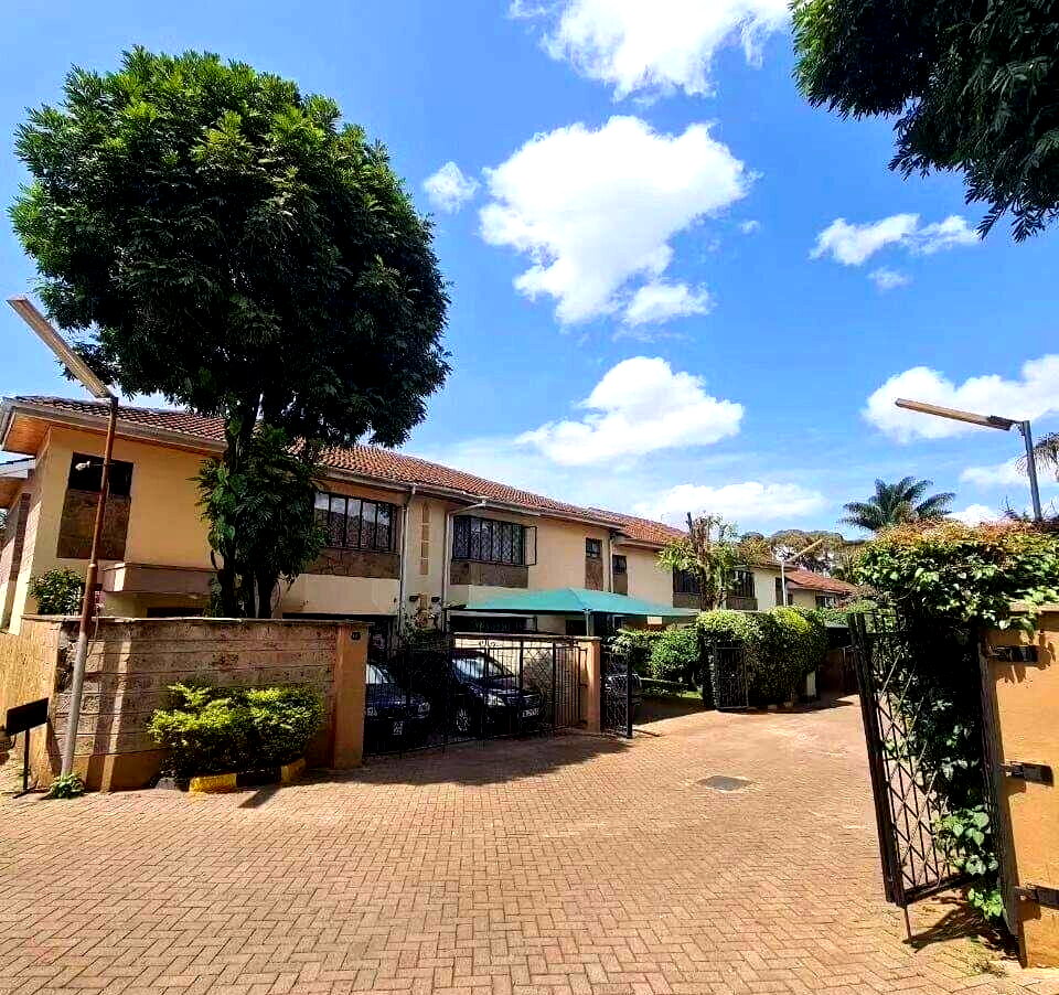 4BR Townhouse with Pool & Gym in Gated Lavington Estate