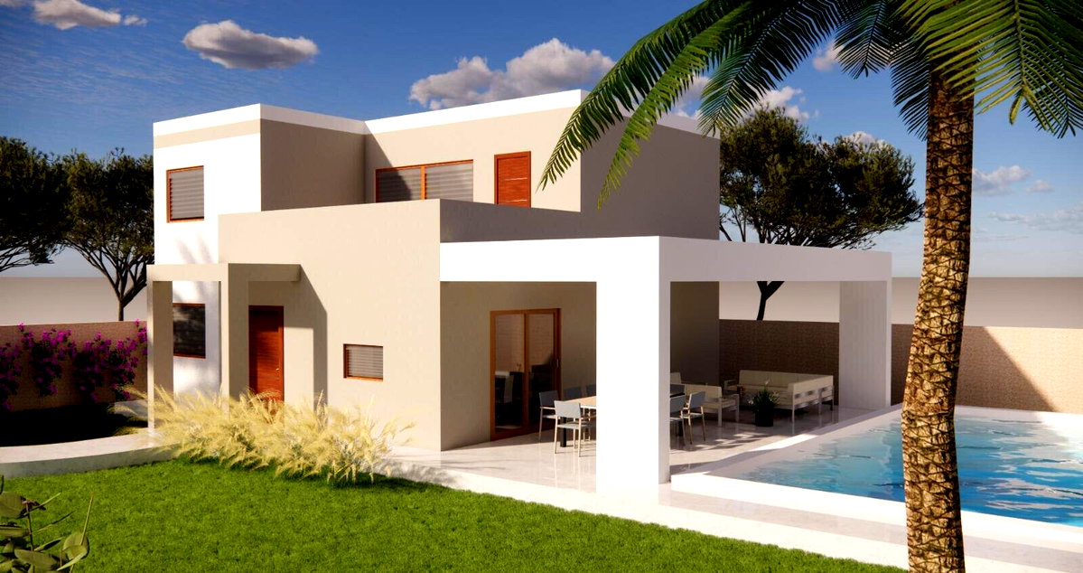4BR Villa with Private Pool & 25x25m Plot – Watamu