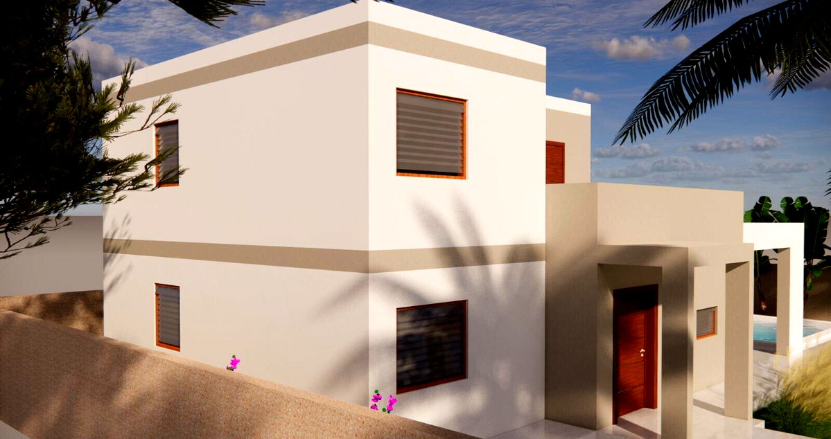 4BR Villa with Private Pool & 25x25m Plot – Watamu