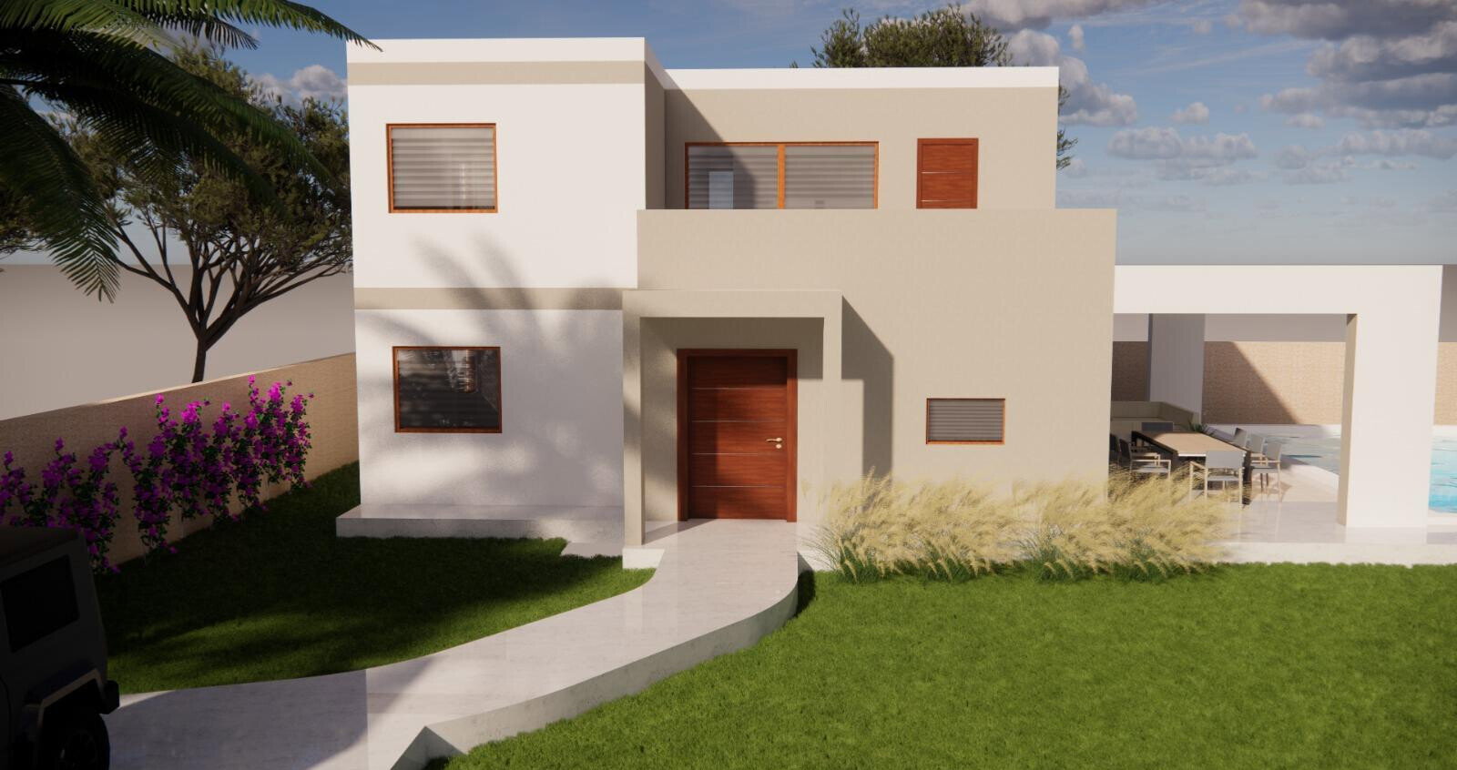 4BR Villa with Private Pool & 25x25m Plot – Watamu