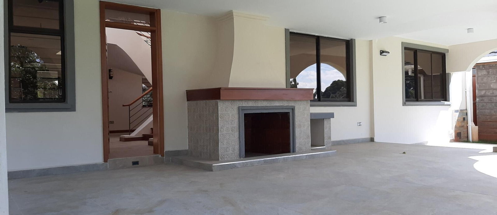 5-Ensuite Townhouse with Fireplace & DSQ in 4-Unit Gated Estate - Lower Kabete