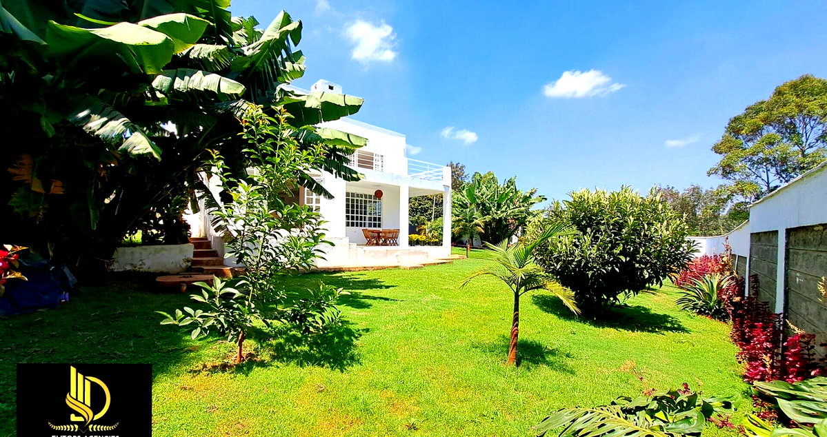 4-Ensuite Home with Rooftop Terrace & Mature Garden - Lower Kabete