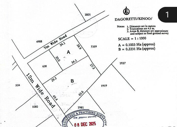Quarter Acre Plot in Muthiga