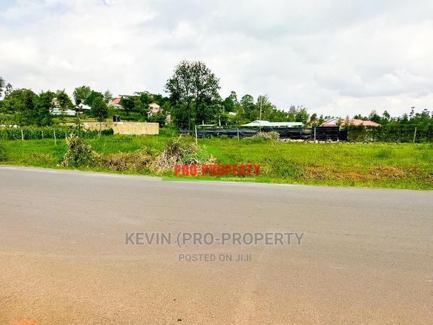Plots for Sale Touching Tarmac in Kikuyu, Ondiri.