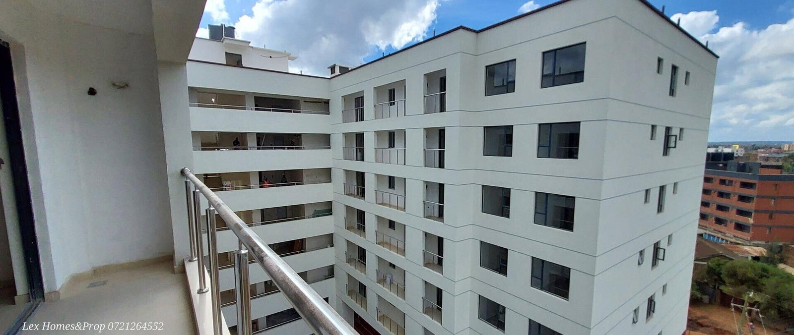3BR Apartment with Rooftop Lounge & Gym - Ongata Rongai