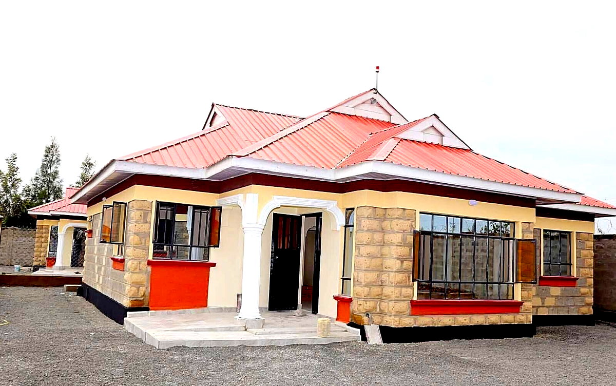3BR Bungalow with Ready Title Deed - Kitengela
