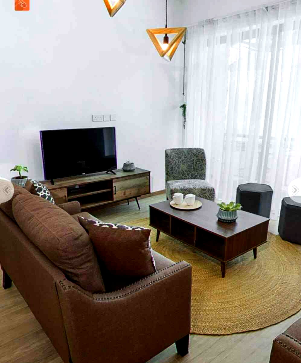 3BR+DSQ with Rooftop Gym & Sky Bridge - Kilimani