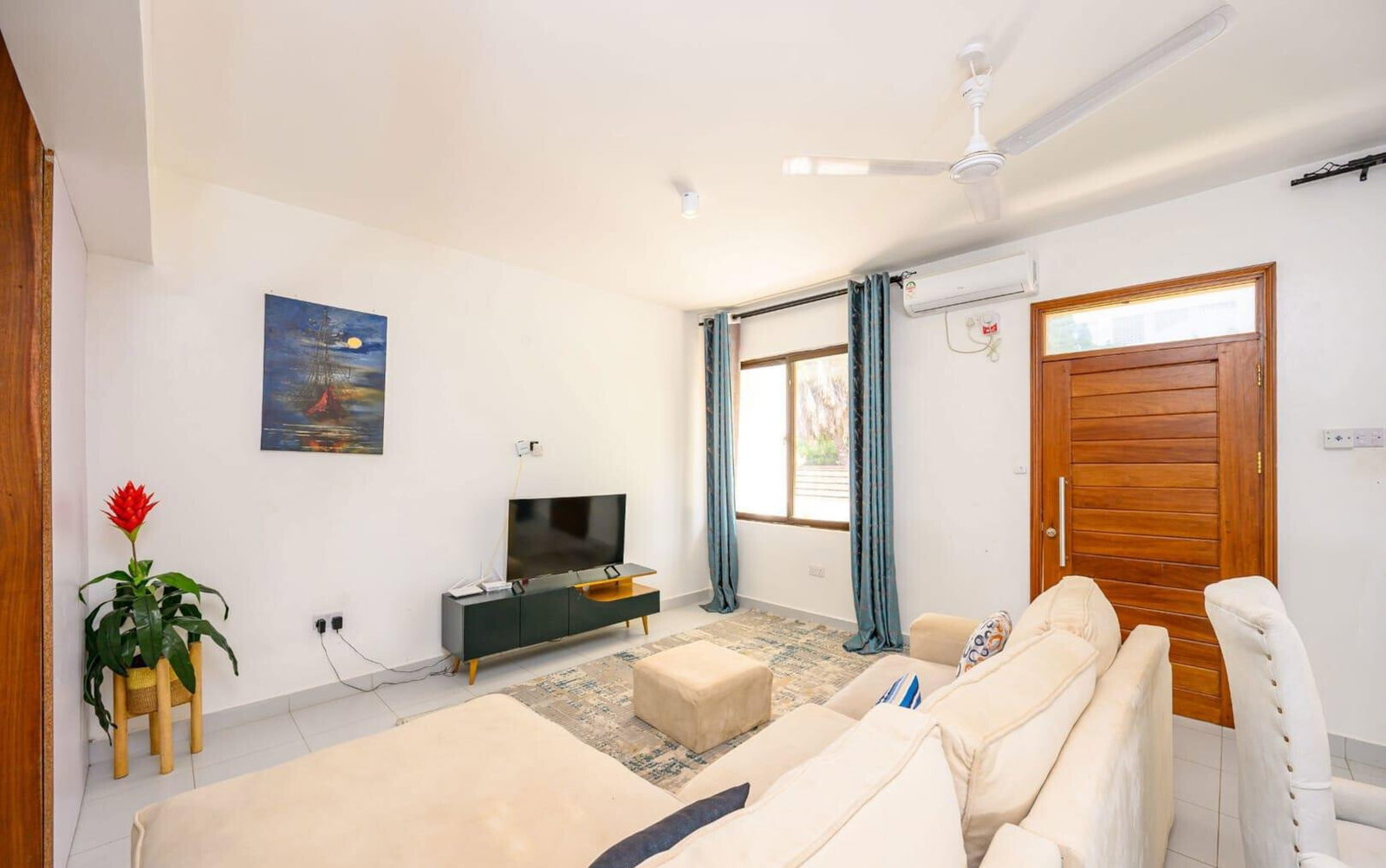 Furnished 1BR with Pool & Balcony - Pontoon Nyali