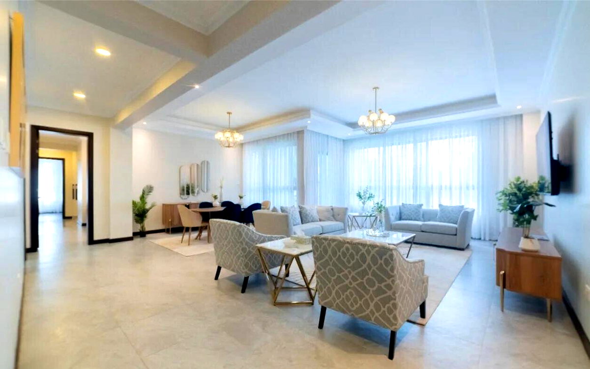 5BR Luxury Apartment with High-Speed Lifts & Gym - Kileleshwa