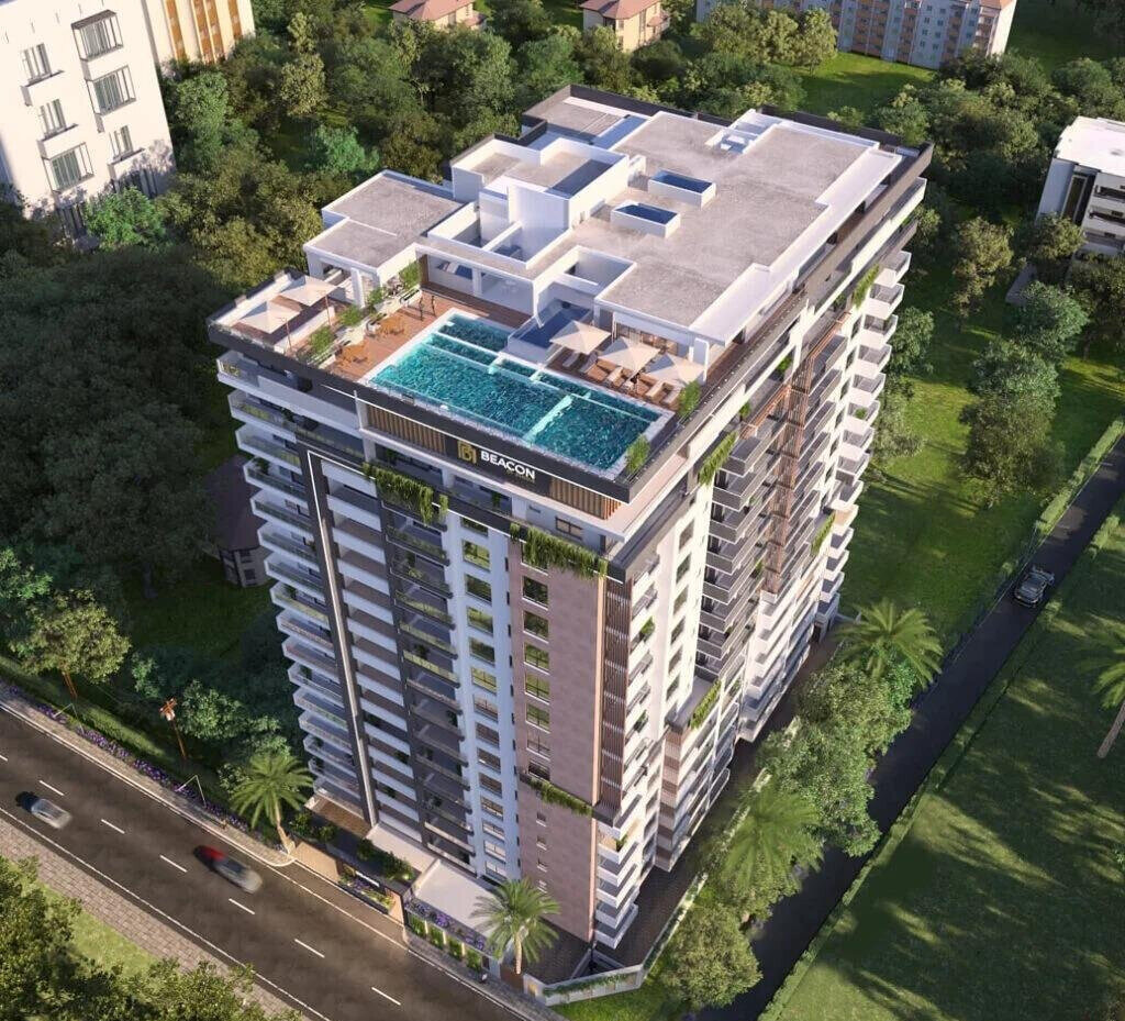 5BR Luxury Apartment with High-Speed Lifts & Gym - Kileleshwa