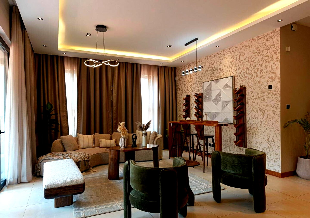 Luxury 4BR Townhouse with Private Garden & Pool Access - Loresho