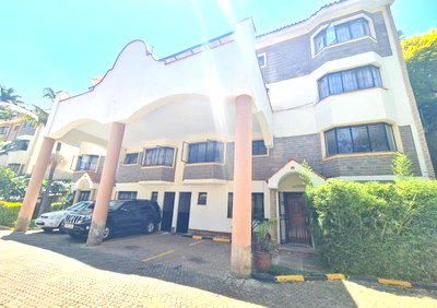 4BR Townhouse with Garden at KSh 200K