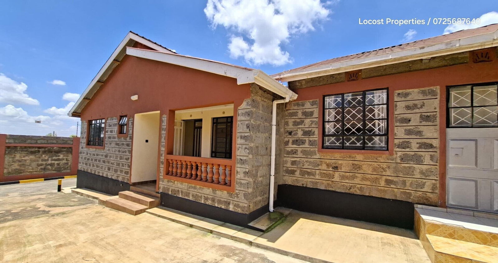 3BR Bungalow with Parking at KSh 65K