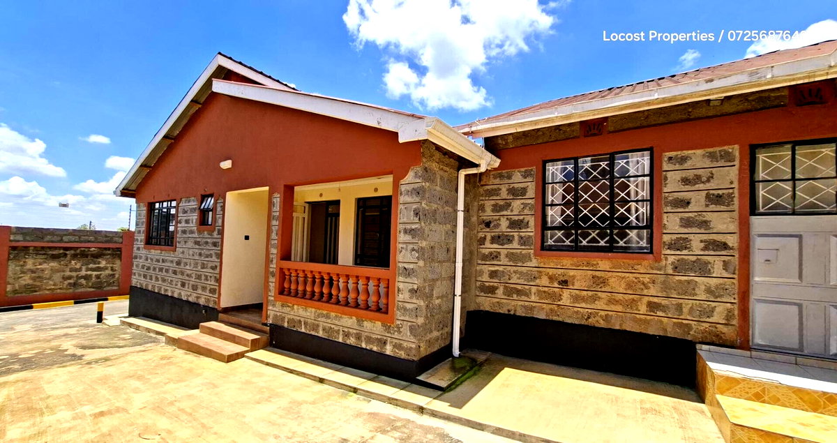 3BR Bungalow with Parking at KSh 65K