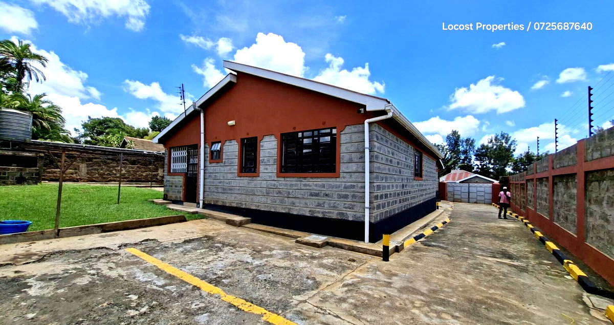 3BR Bungalow with Parking at KSh 65K