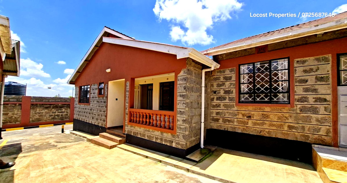 3BR Bungalow with Parking at KSh 65K