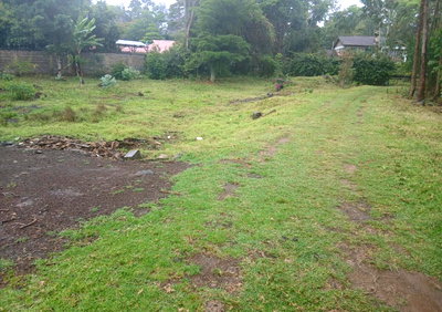 1/2 Acre Plot with Garden in Karen