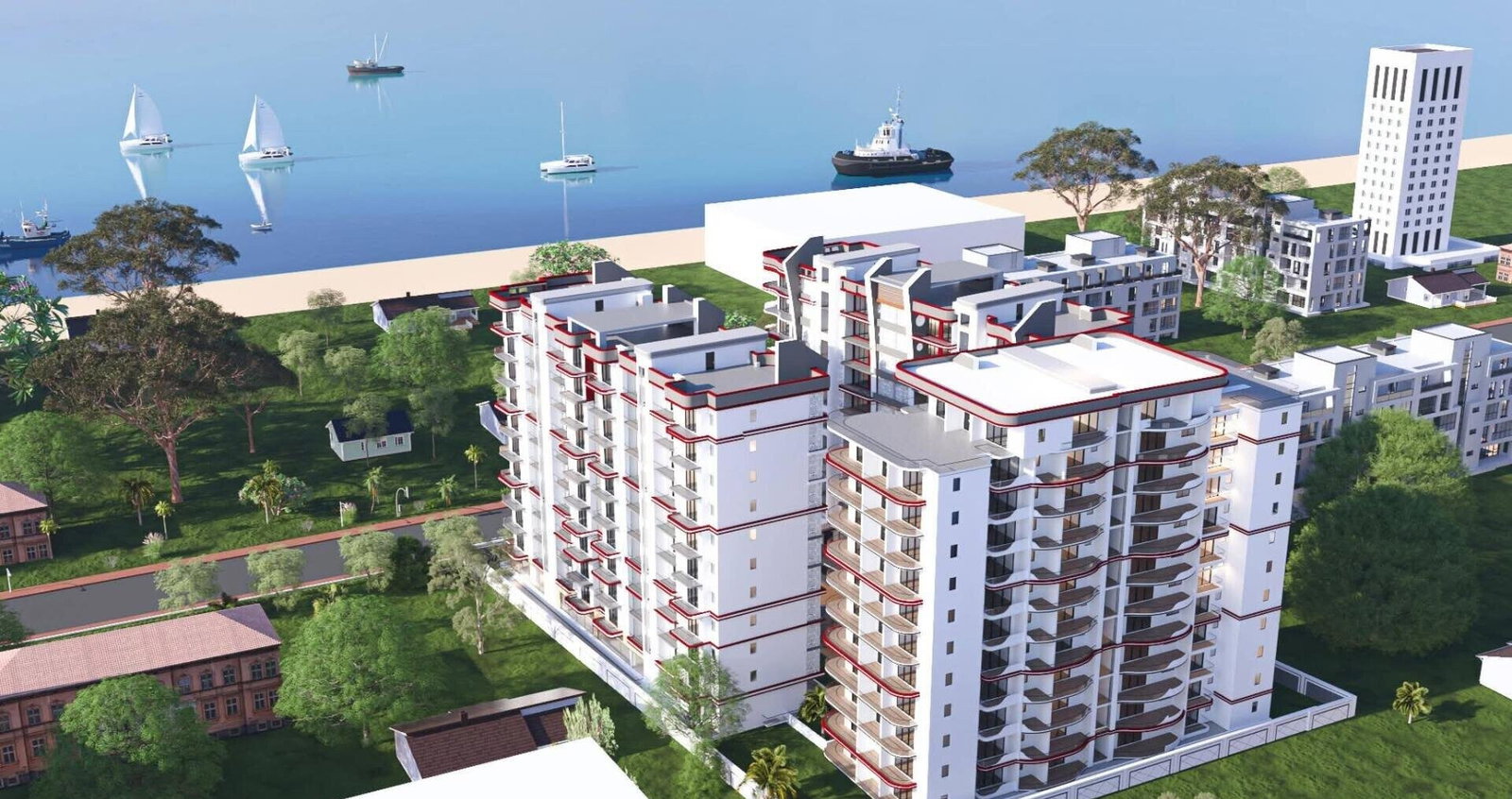 Off-Plan 1BR with Beach Access & Clubhouse - Nyali