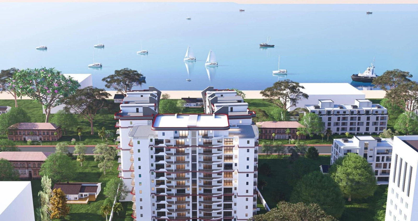 Off-Plan 1BR with Beach Access & Clubhouse - Nyali