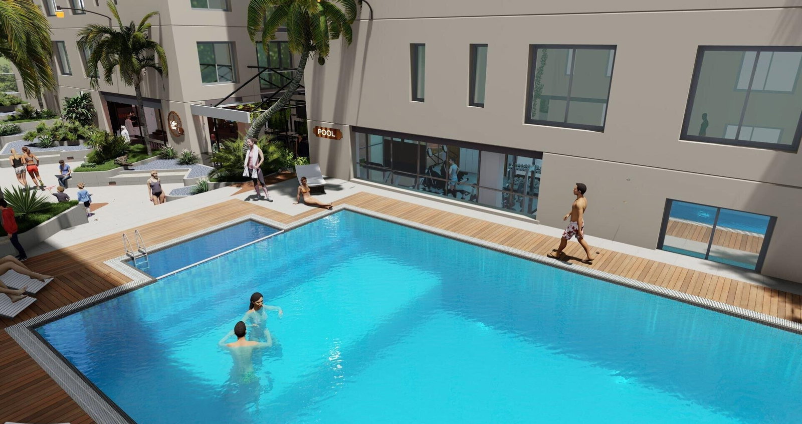 2BR Luxury Apartment with High-Speed Lifts & Gym - Kilimani