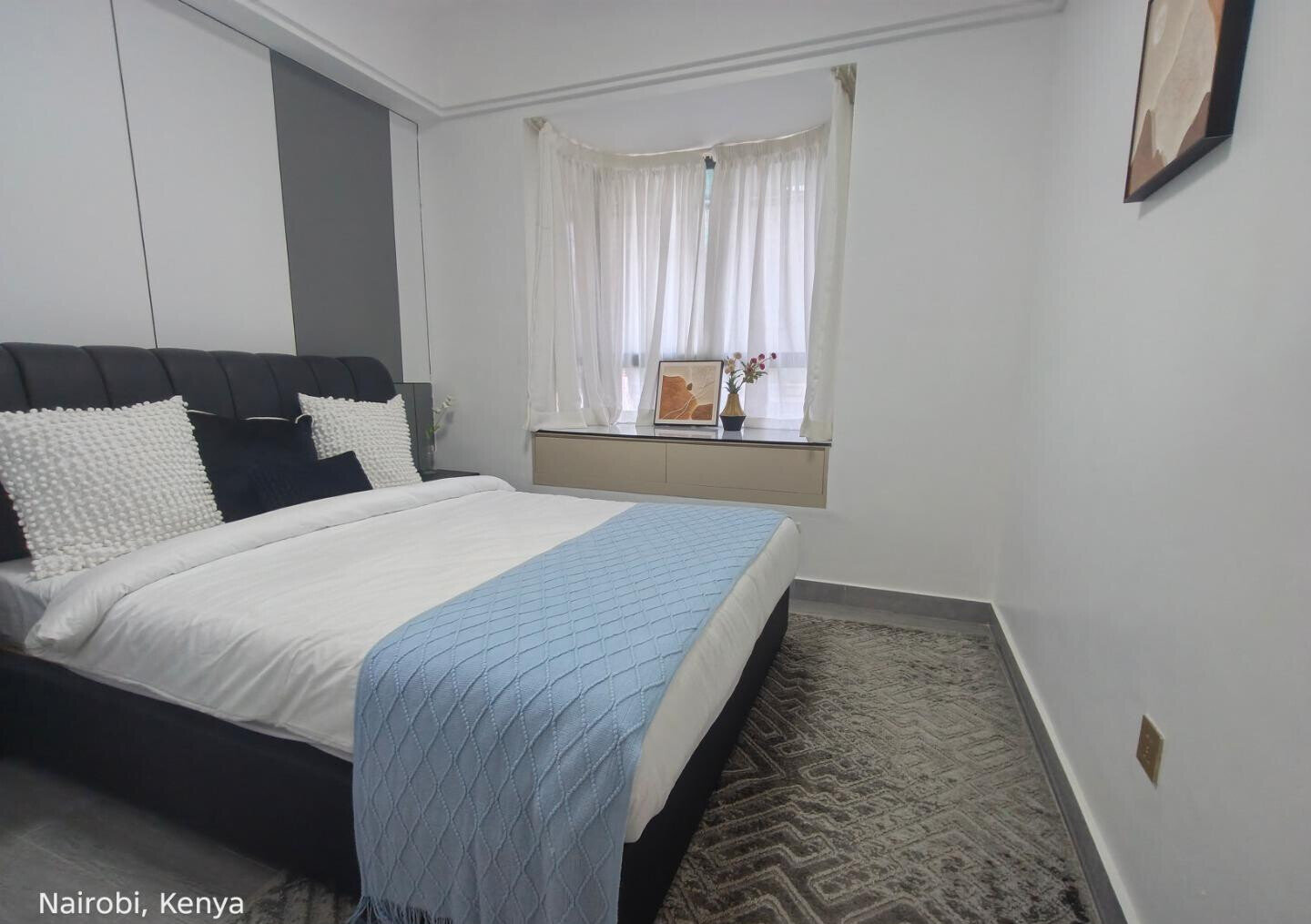 3BR with Study & Rooftop Entertainment - Westlands