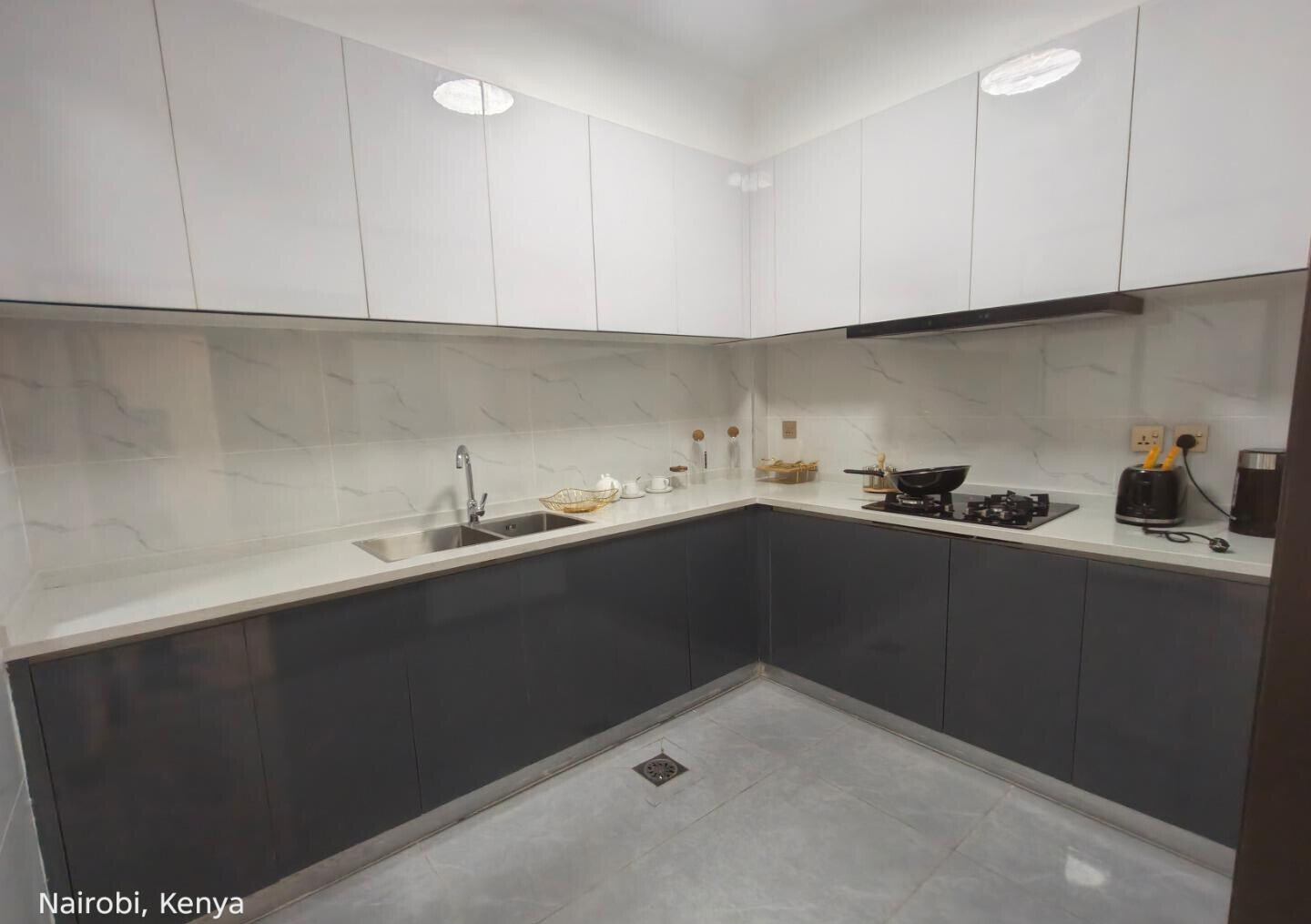 3BR with Study & Rooftop Entertainment - Westlands