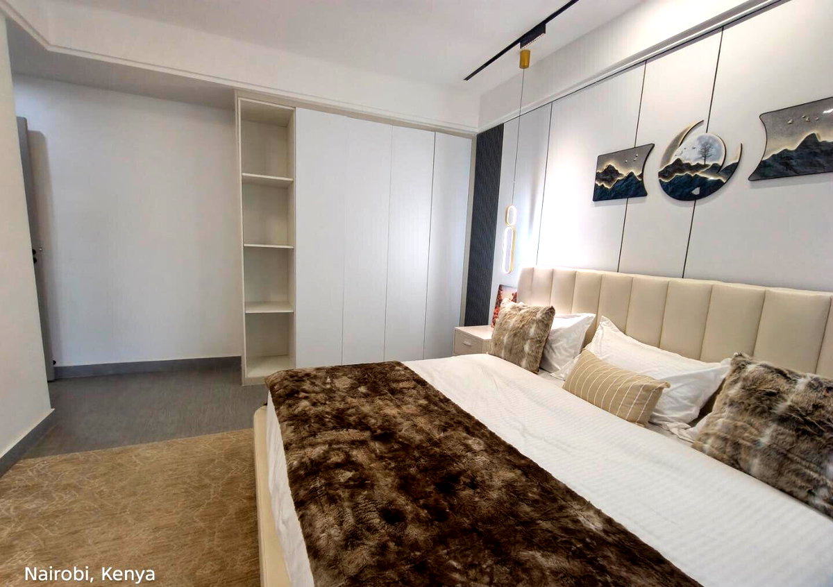 3BR with Study & Rooftop Entertainment - Westlands