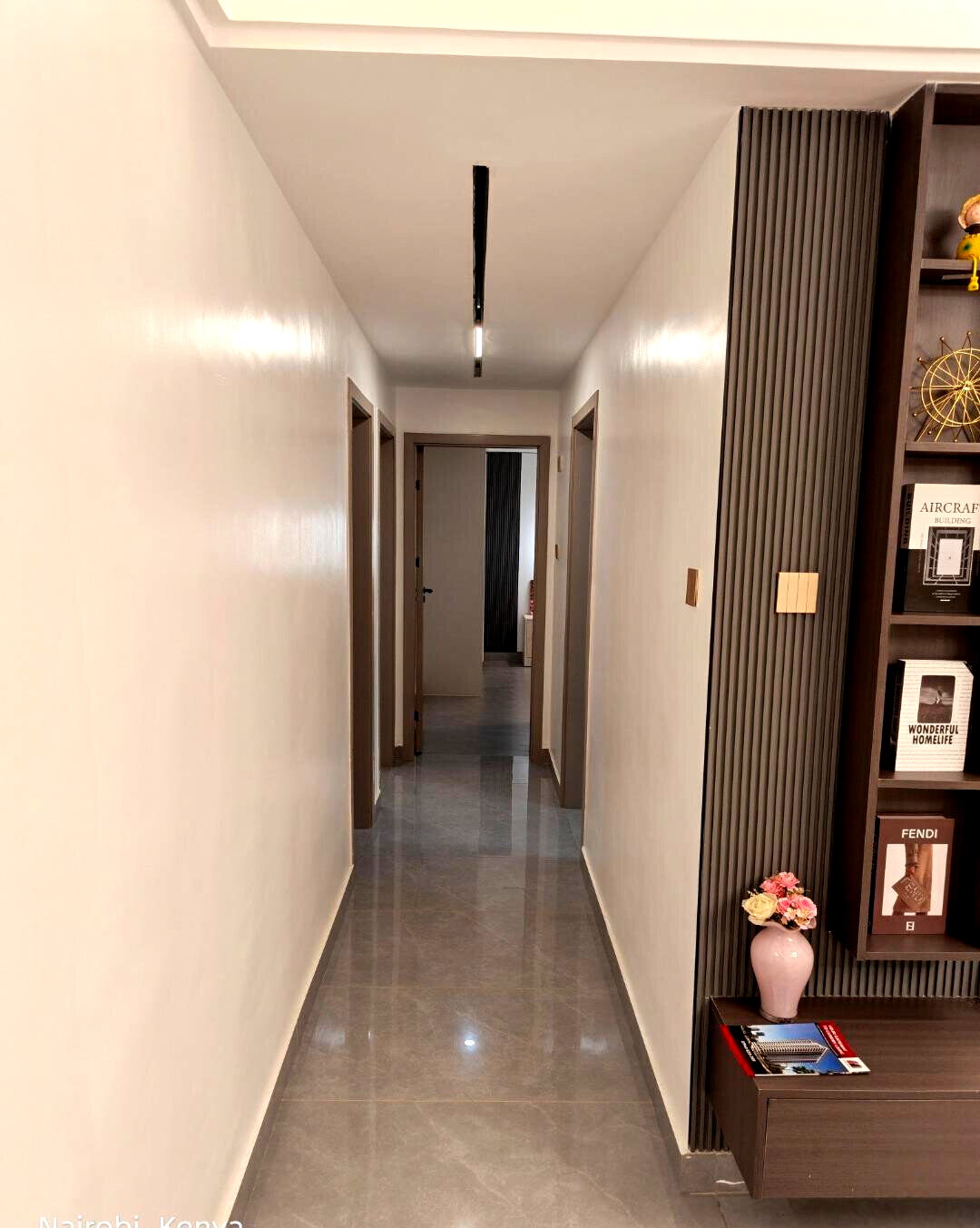 3BR with Study & Rooftop Entertainment - Westlands