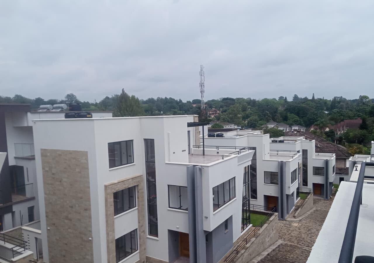 4-Storey Ultra-Modern Townhouse with Balconies & Garden - Lavington