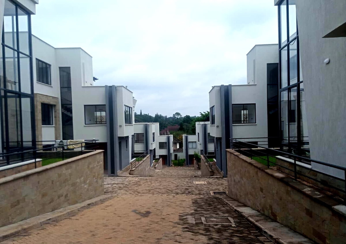 4-Storey Ultra-Modern Townhouse with Balconies & Garden - Lavington