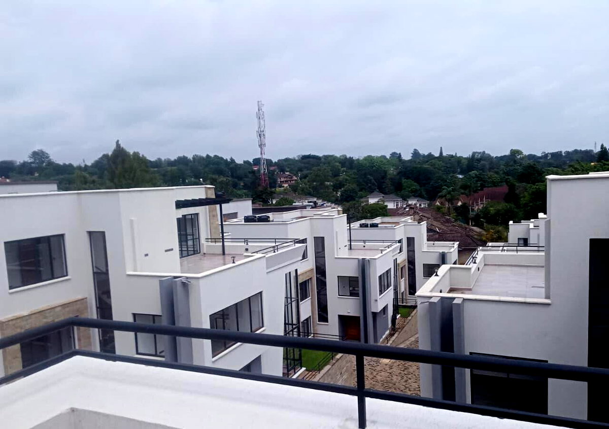 4-Storey Ultra-Modern Townhouse with Balconies & Garden - Lavington
