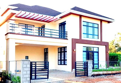 4BR All-Ensuite Townhouse with Guest Room & Ngong Hills Views - Kibiku
