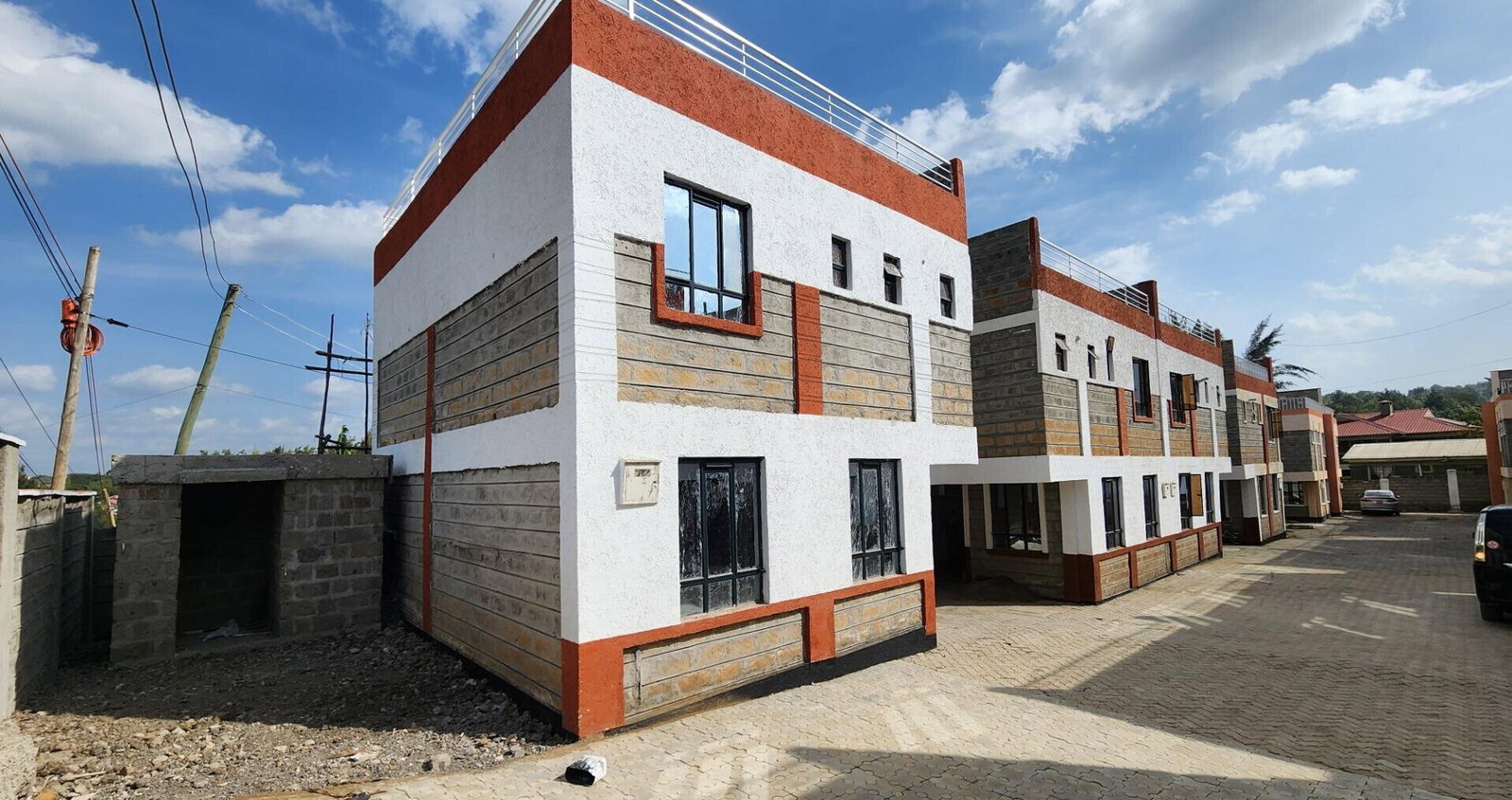 New 3BR Twin Mansion with Rooftop Terrace - Rimpa, Rongai