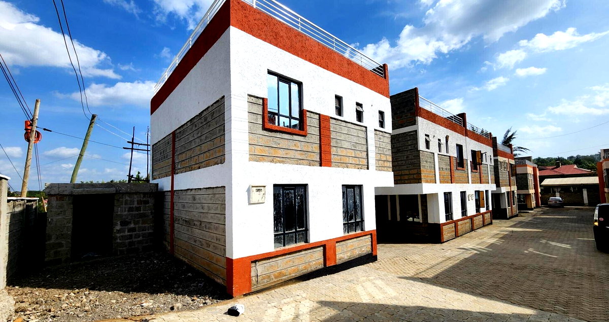 New 3BR Twin Mansion with Rooftop Terrace - Rimpa, Rongai