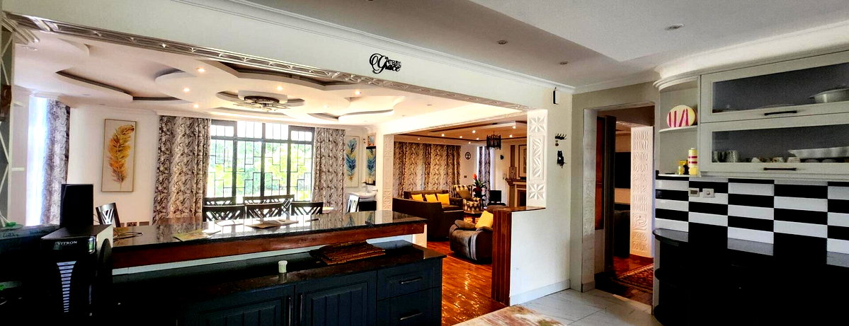 5BR All-Ensuite Villa with Jacuzzi & Golf Views - Thika Greens