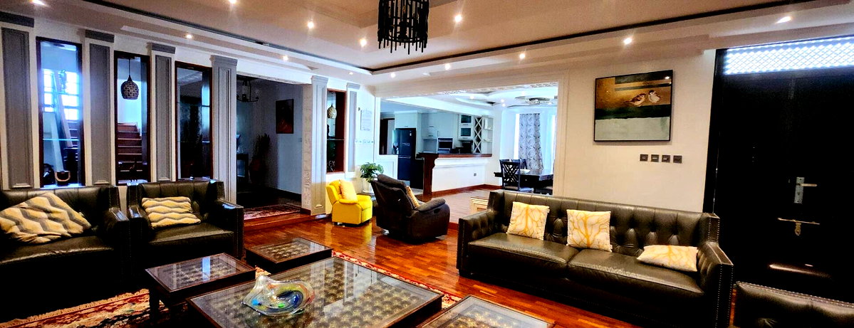 5BR All-Ensuite Villa with Jacuzzi & Golf Views - Thika Greens