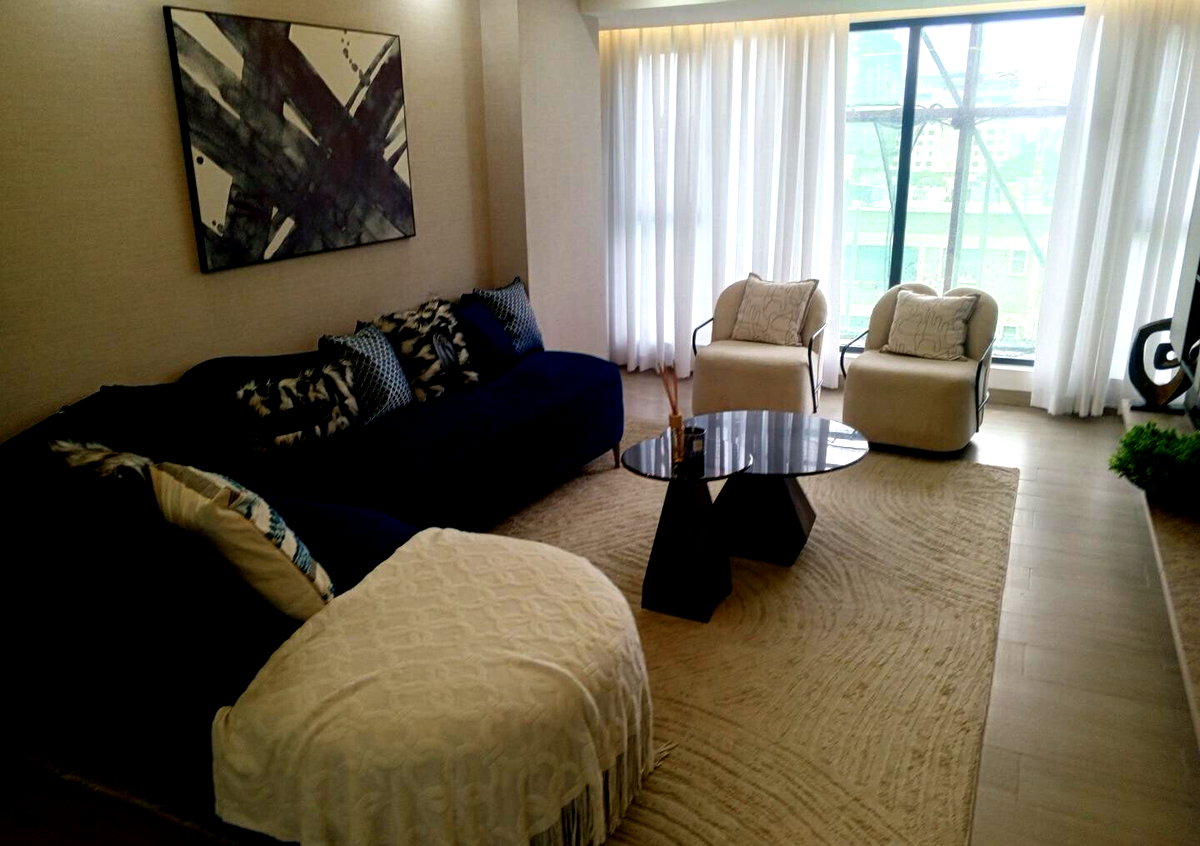 2BR with Gym, Pool & Rooftop Lounge - Westlands