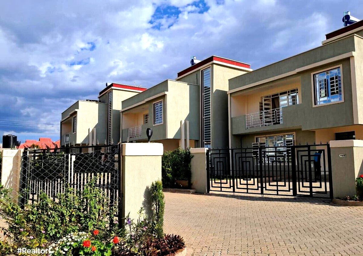 4BR All-Ensuite Townhouse with Rooftop Gazebo & DSQ - Kitengela Yukos