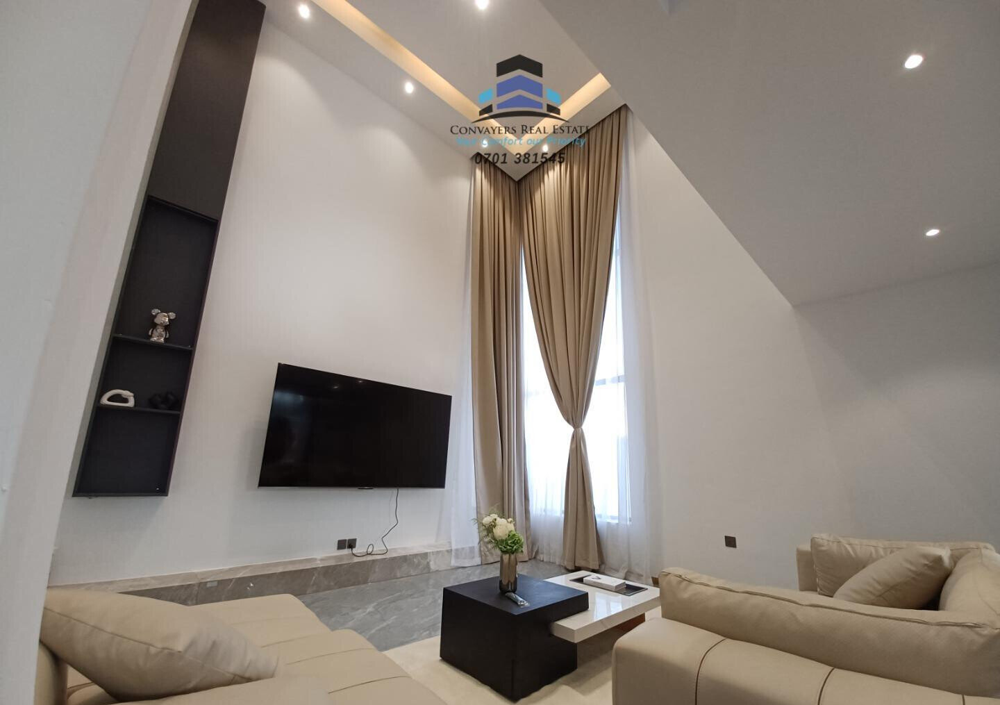 5BR Townhouse with DSQ, Office & Mountain Views - Kikuyu