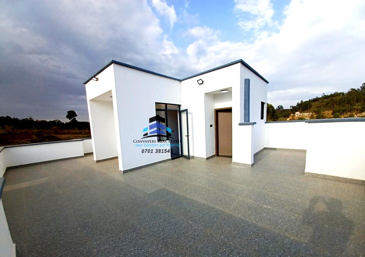 5BR Townhouse with DSQ, Office & Mountain Views - Kikuyu