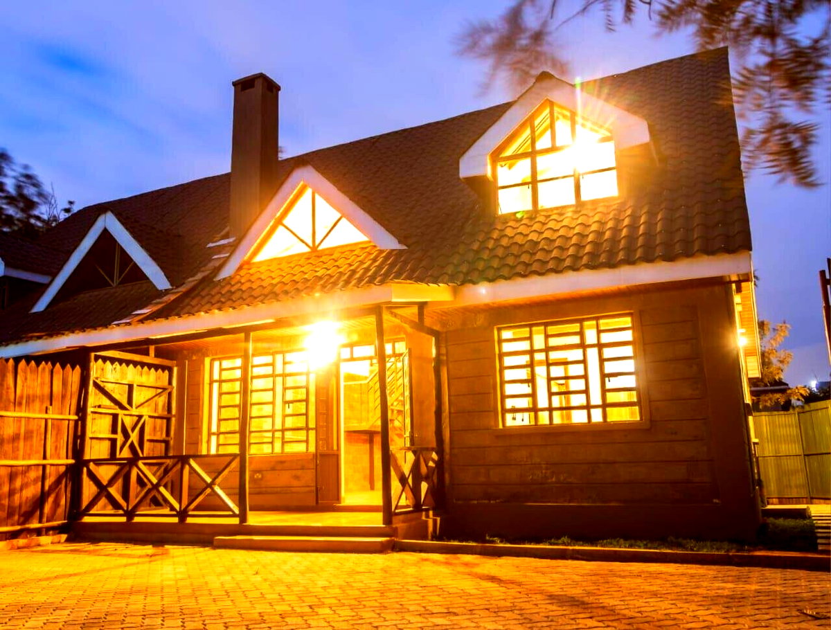 Rustic 4BR Garden Home at KSh 250K