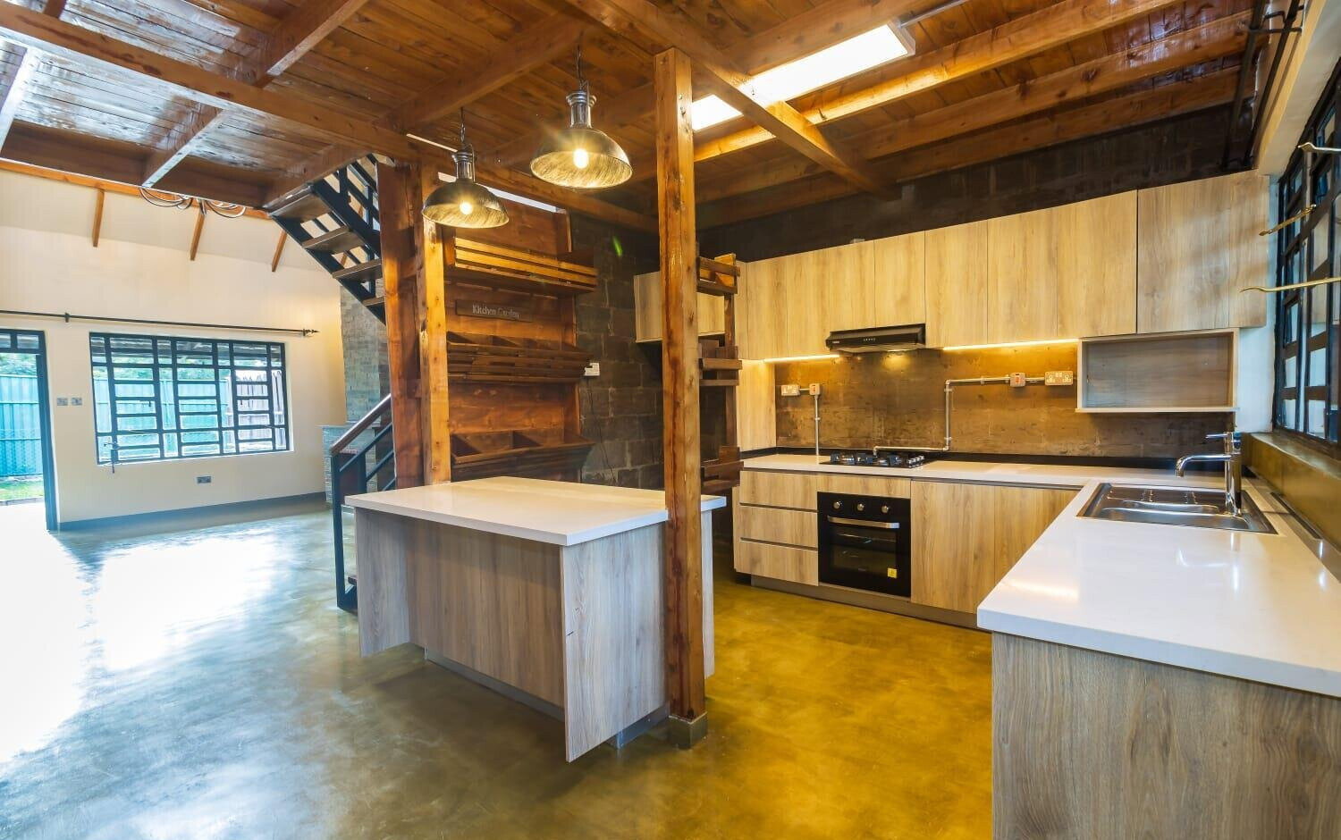 Rustic 4BR Garden Home at KSh 250K